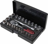 KS Tools Ratelsleutel. doppen en bit set 1/4'' 26-delig 917.0626