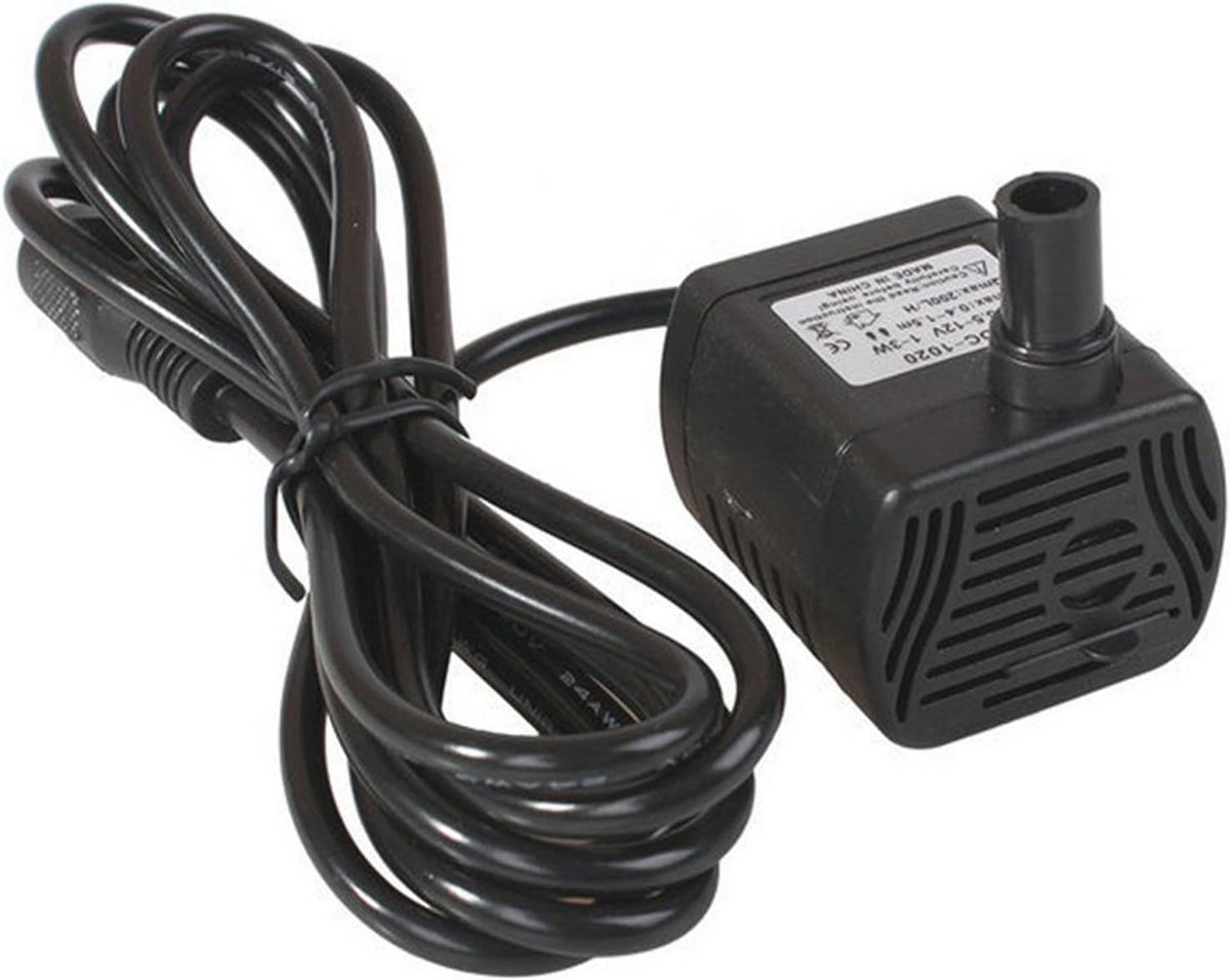 Zonne-energie Dompelpomp voor Aquarium en Vijver - 250L/H Amfibische Waterpomp