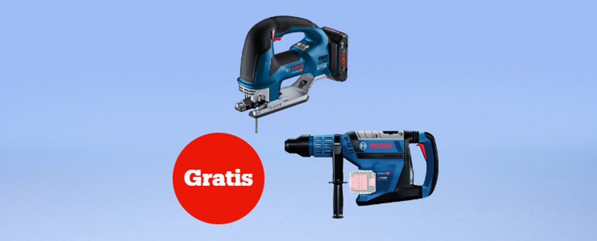 Gratis 18V 5,5Ah accu