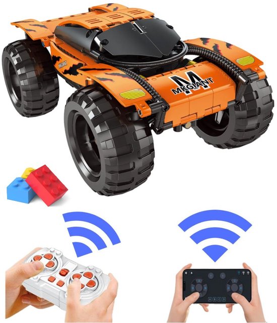 Mould King - Technic Offroad Crawler rc auto | City speed champions modelbouw autos | Creator classic motor bouwpakket | compatibel met lego sluban of mega | Technische speelgoed ideas voor expert volwassenen & kinderen | 405 bloks