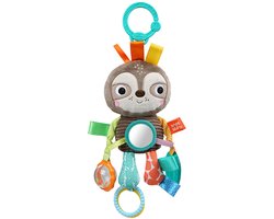 Baby pluche activity luiaard - Bright Starts - vanaf 0 maanden
