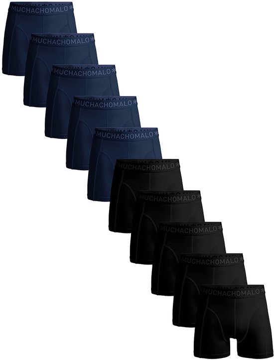 Muchachomalo Heren Boxershorts - 10 Pack - Maat XXL - 95% Katoen - Mannen Onderbroeken