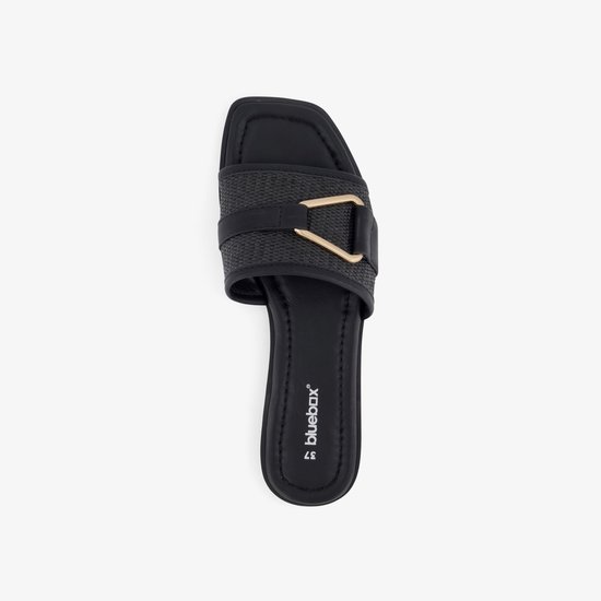 Chaussons femme Blue Box noir - Taille 38