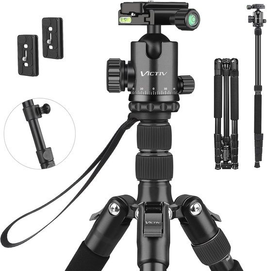 Kleine Camera Statief 63'' | K&F Concept - K&F Concept