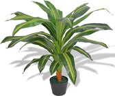 vidaXL Kunst dracena plant met pot 90 cm groen