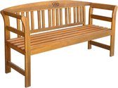 vidaXL Banc de jardin 157 cm en bois d'acacia massif