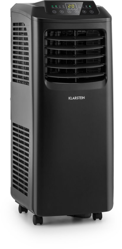 Klarstein mobiele airconditioner met luchtafvoerslang, 3-in-1 airconditioner met ventilator & ontvochtiger, kleine & draagbare airconditioner voor thuis & op kantoor, met nachtmodus & app-bediening, 9000 BTU