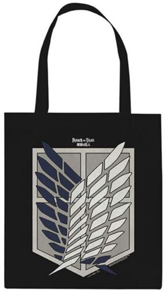 Attack On Titan Scout Badge Unisex Linnen tas - meerkleurig - Standard
