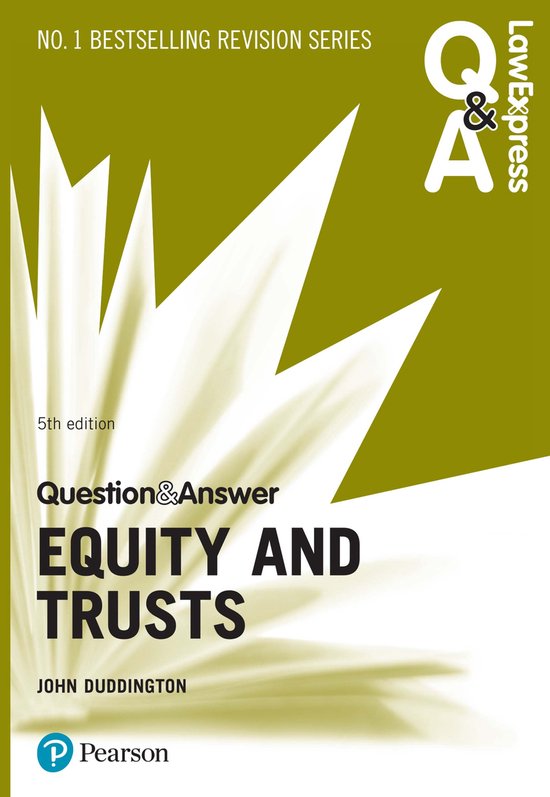 Law Express Question and Answer: Equity and Trusts, 5th edit ... - cover