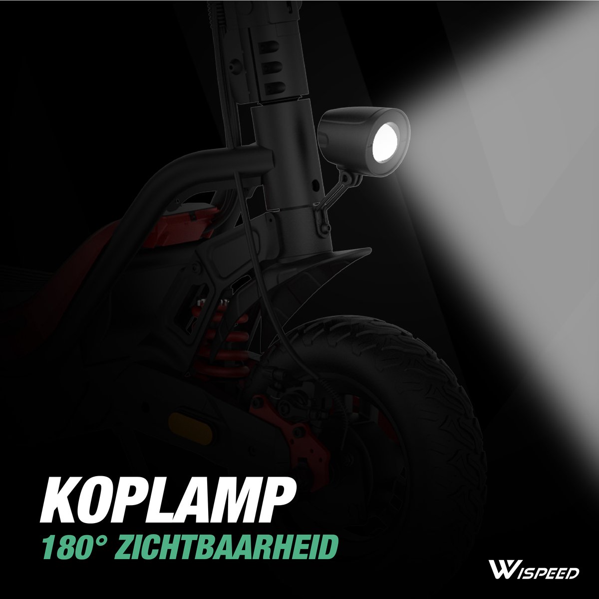 Afbeelding 2 van Wispeed - SuvPilot 150 R - Elektrische step - Off Road Model - Krachtige 800WMotor - Snelheid tot 25km/h - Bereik tot 60km - Zwart