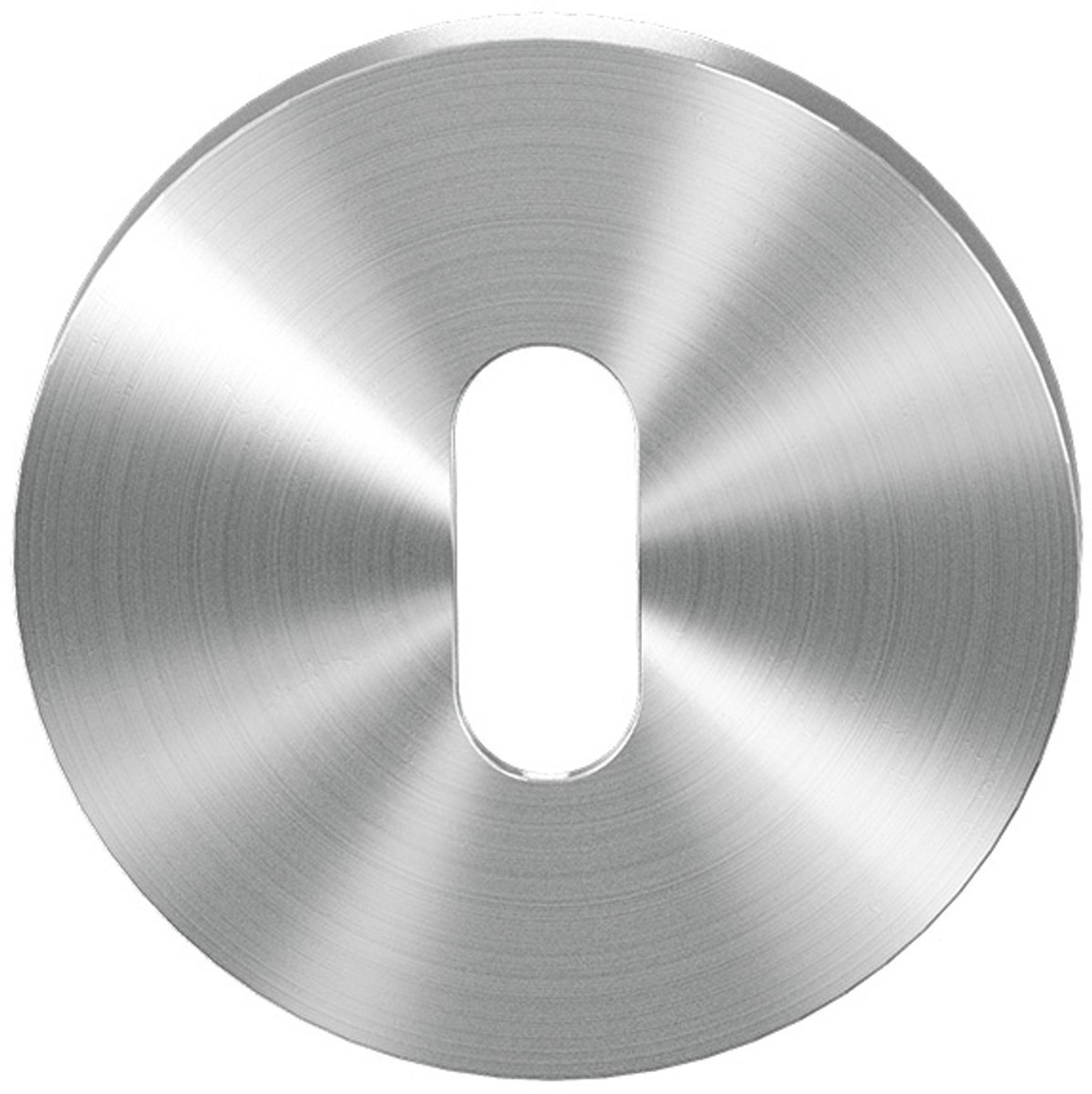 Sleutelrozet - RVS geborsteld - RVS - Ten Hulscher - GPF0901VR 53x6,5mm RVS geborsteld