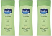 Vaseline Aloe Soothe Bodylotion - 3 x 400 ml