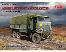 ICM Modelbouwpakket Militaire voertuigen - 35600 Leyland Retriever General Service WWII British Truck Plastic - 1:35 - Modelbouw