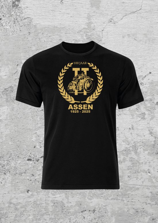 100 jaar TT Assen t-shirt maat XXL - vaderdag - motorsport - dutch tt - sinterklaas tip - kerst tip