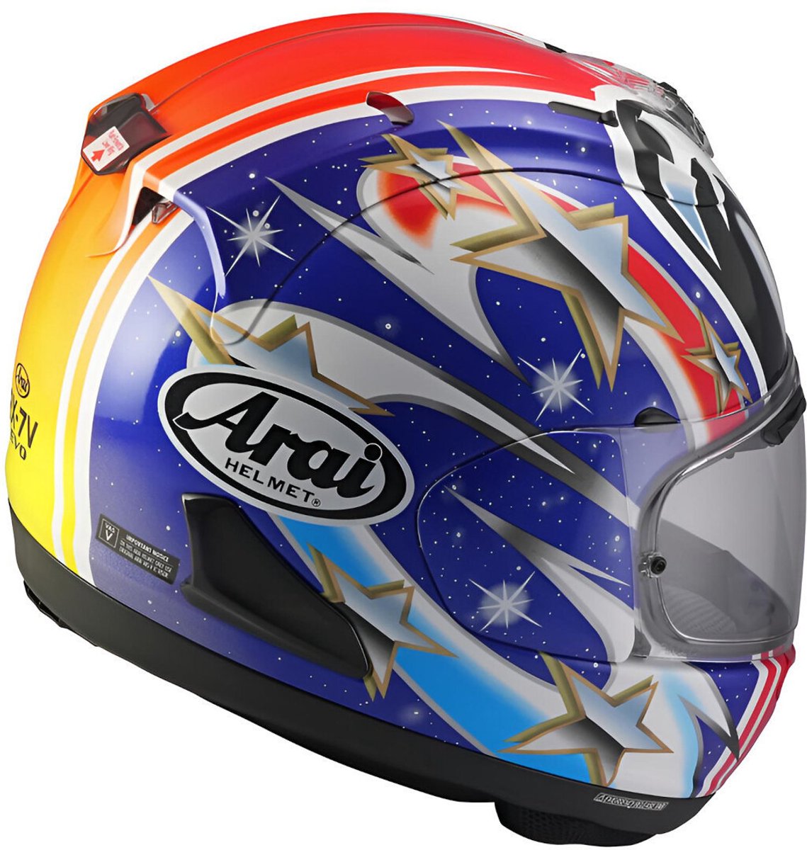 Arai RX-7V Evo Nakano Integraalhelm - Helm – foto 2