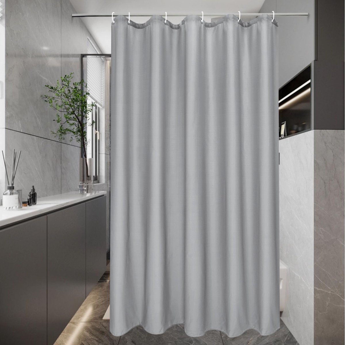 Ibenzoa® Stijlvol Waterdicht Douchegordijn met Schimmelwerende Eigenschappen voor Badkamers