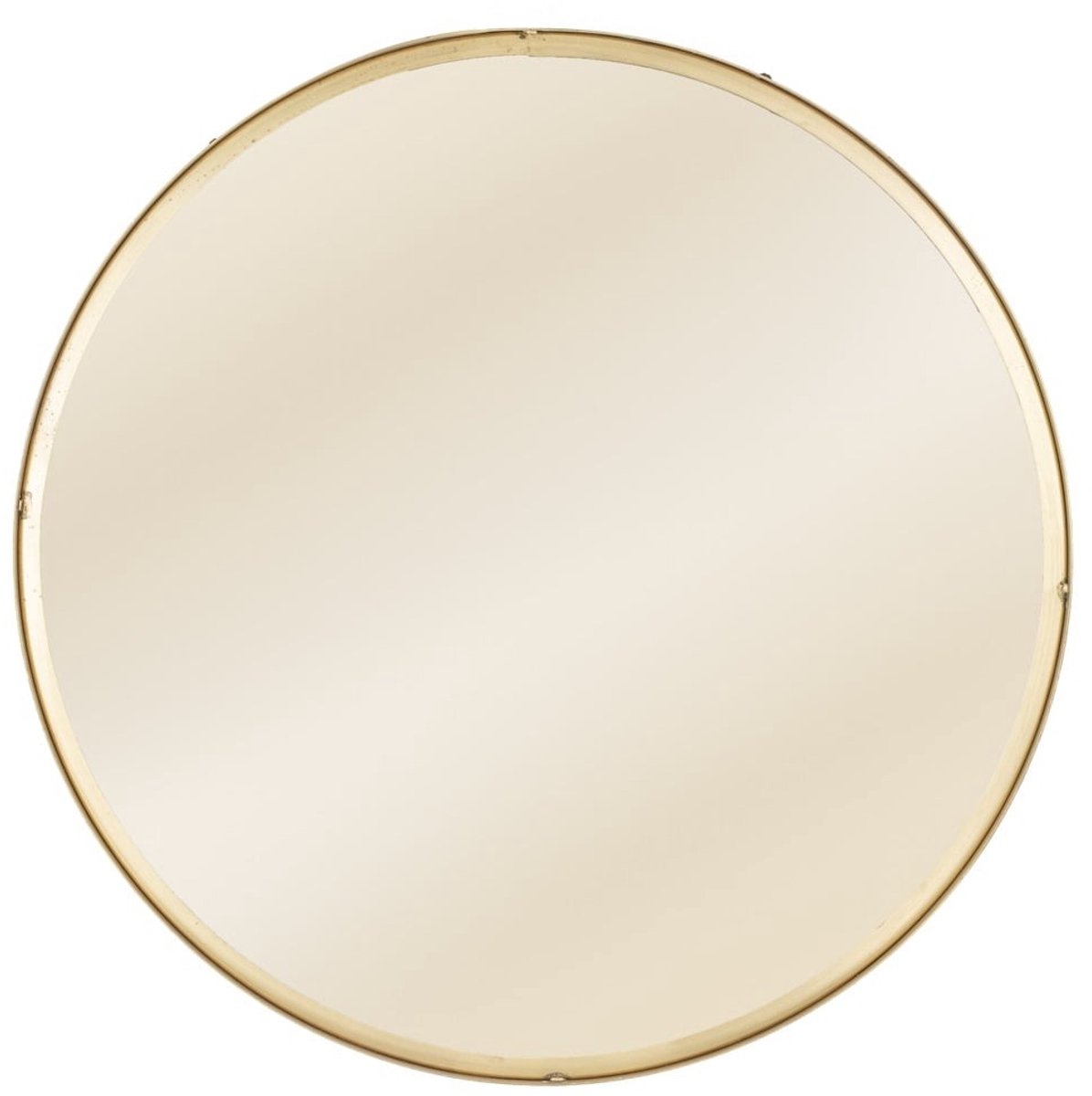 Spiegel Rond 80 cm Gouden Rand - Wandspiegel - Ronde Spiegel - 80 cm