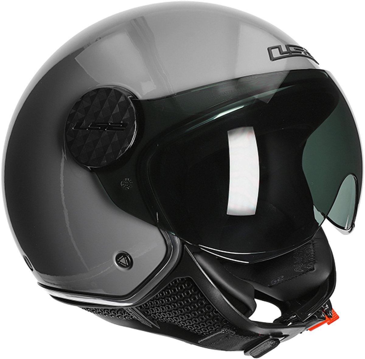 LS2 Sphere Lux - Jethelm - Scooterhelm Vespa - Nardo Grey - Maat L - ECE Gekeurd