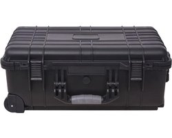 vidaXL - Hardcase - transportkoffer - met - wielen - en - schuimen - binnenkant