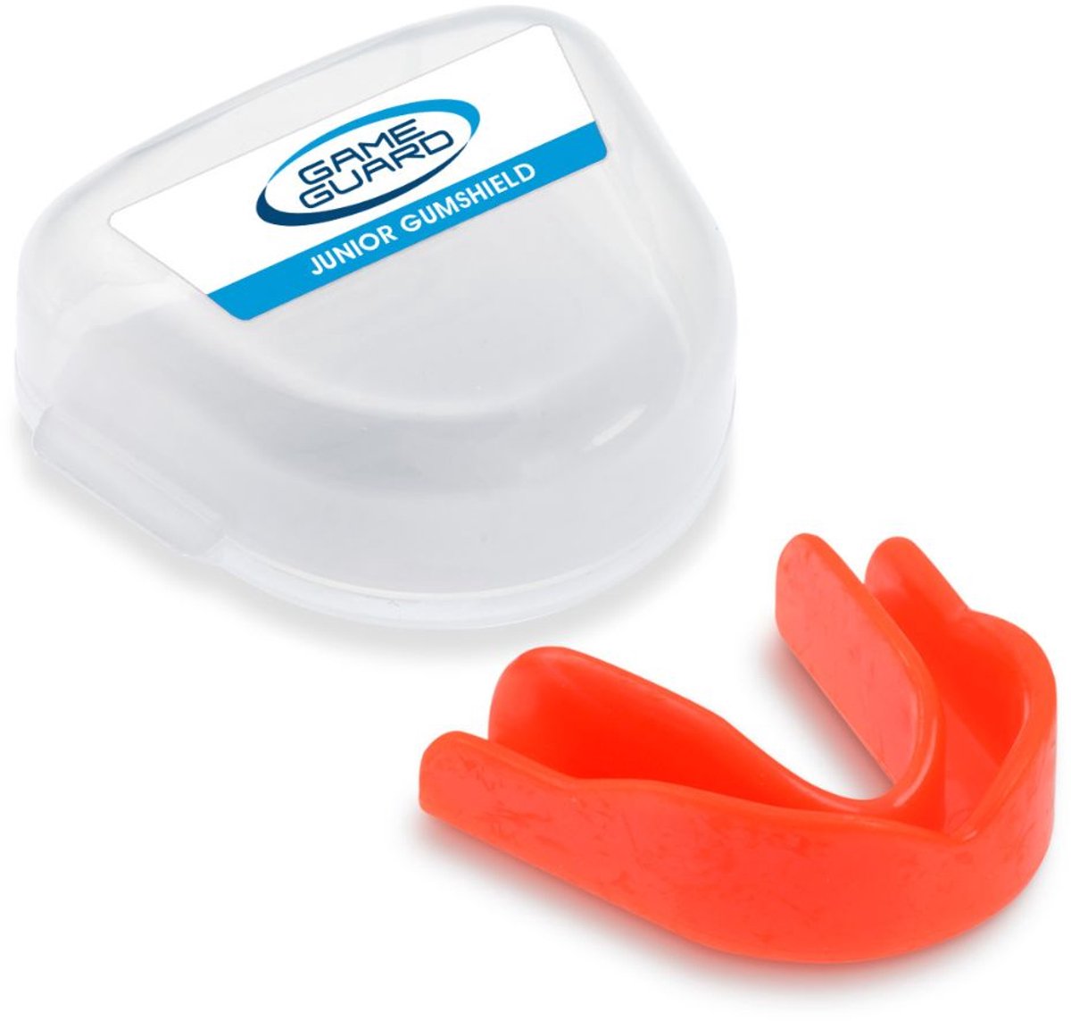 Gameguard Gebitsbeschermer – Rood – Bitje Vechtsport - Hockey – Rugby - Jeugd – Makkelijk te vormen - Tandenknarsen - Bitje Vechtsport - Gebitsbeschermer - Mouthgard - Knarsbitje - Gebitsbeschermer Vechtsport