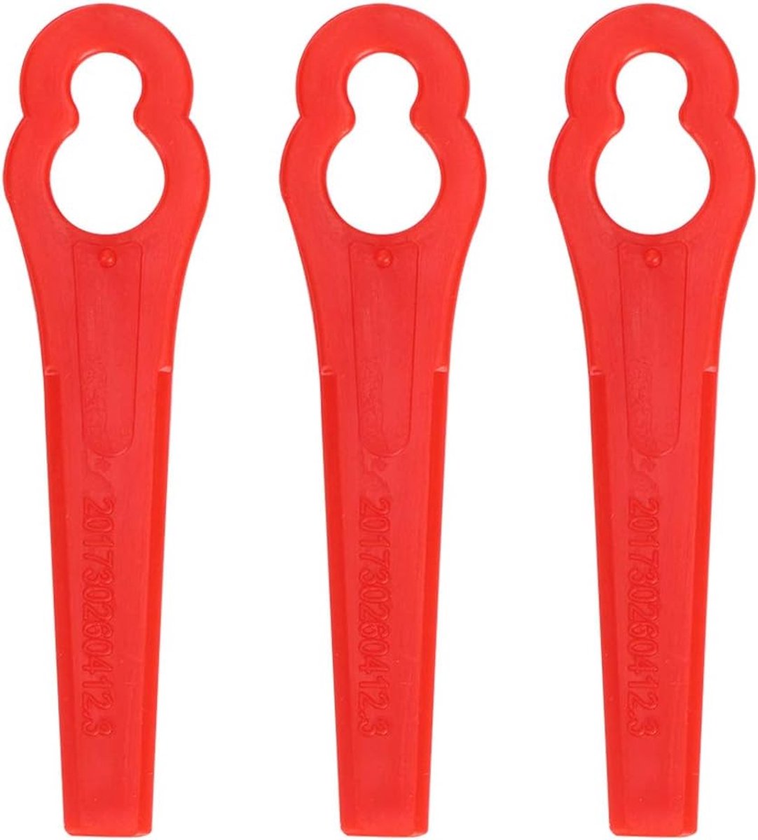 40 stuks grasmaaier trimmer messen - reservemessen gras trimmer - accessoires voor draadloze strimmer - kunststof lemmer . – foto 8