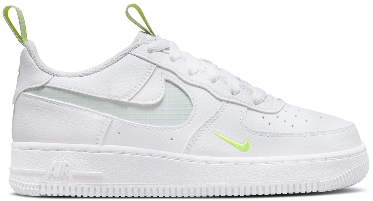 Nike NIKE AIR FORCE 1 LVB WHITE SILVER VOLT