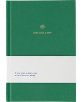 One Line a Day - Linen Emerald