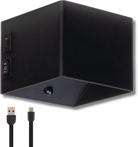 BandiO Wandlamp - Binnen - Oplaadbaar - Draadloos - 2700K - Met sensor