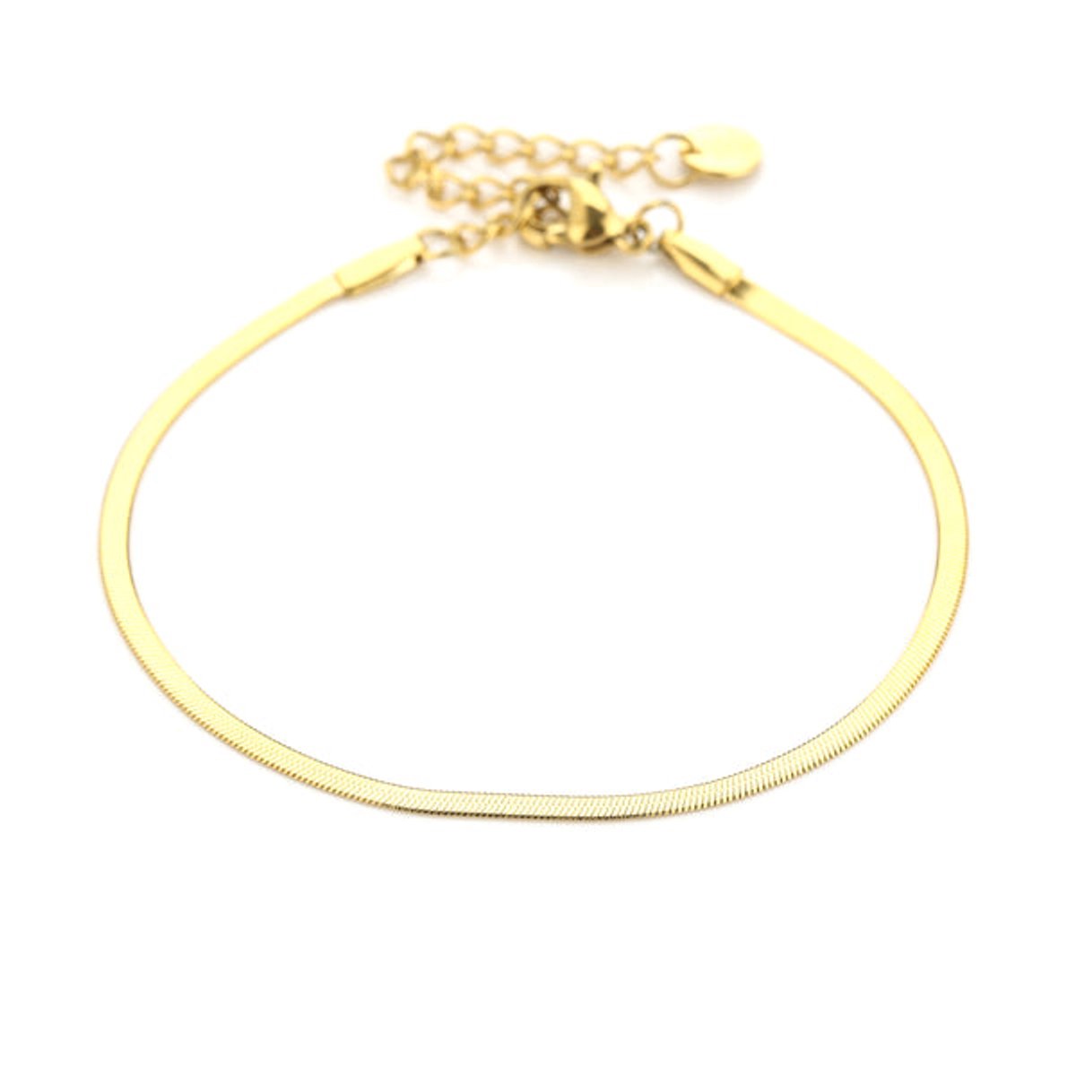 Bijoutheek Armband (sieraad) Slang Dun Goud