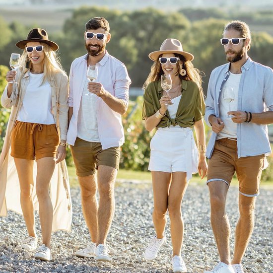 12 Pack Neon Zonnebrillen voor Feesten, Bruiloften en Zwemmen — afbeelding 4