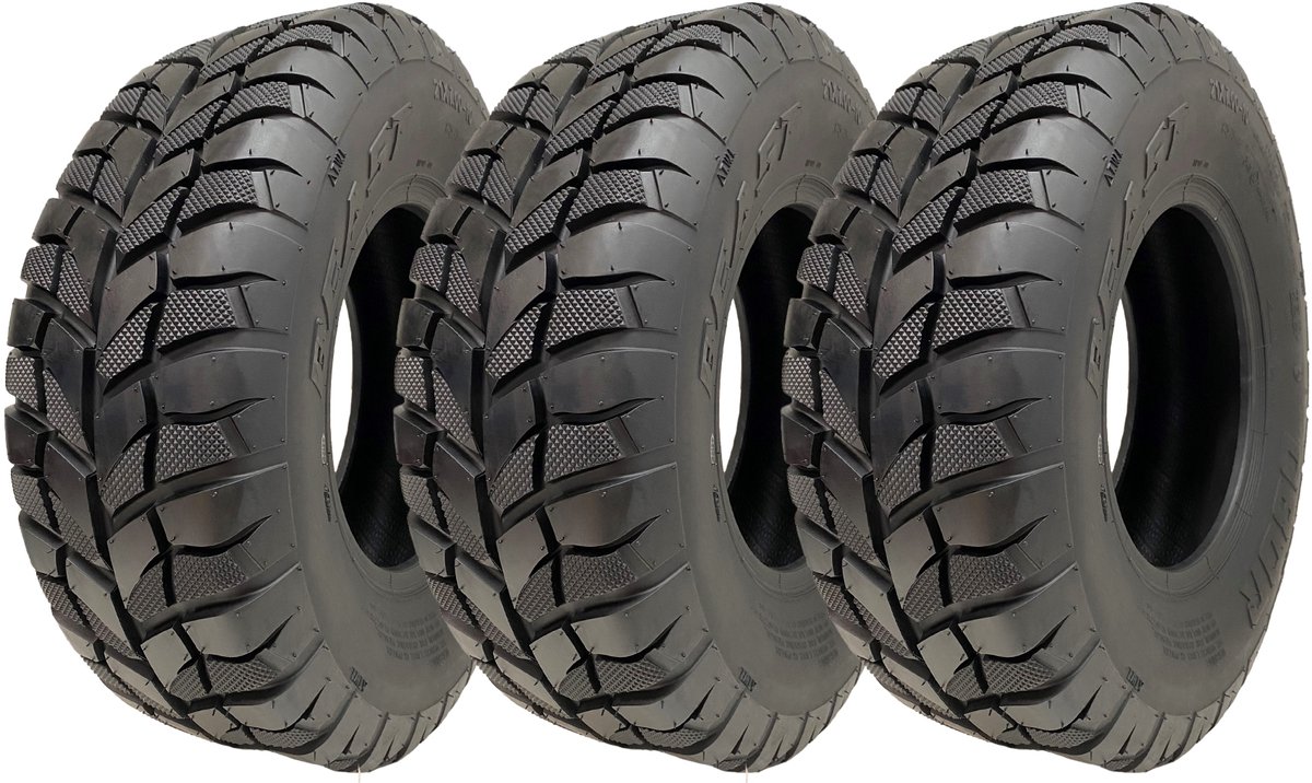 21x7.00-10 (175/75-10) OBOR Beast 6-laags tubeless voorband, goedgekeurd voor de openbare weg (set van 3)