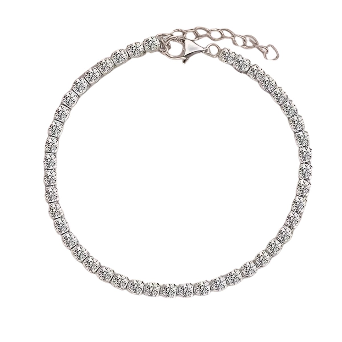 Bovista Armband - Staal - Nep Zilver - Dames - Zilver