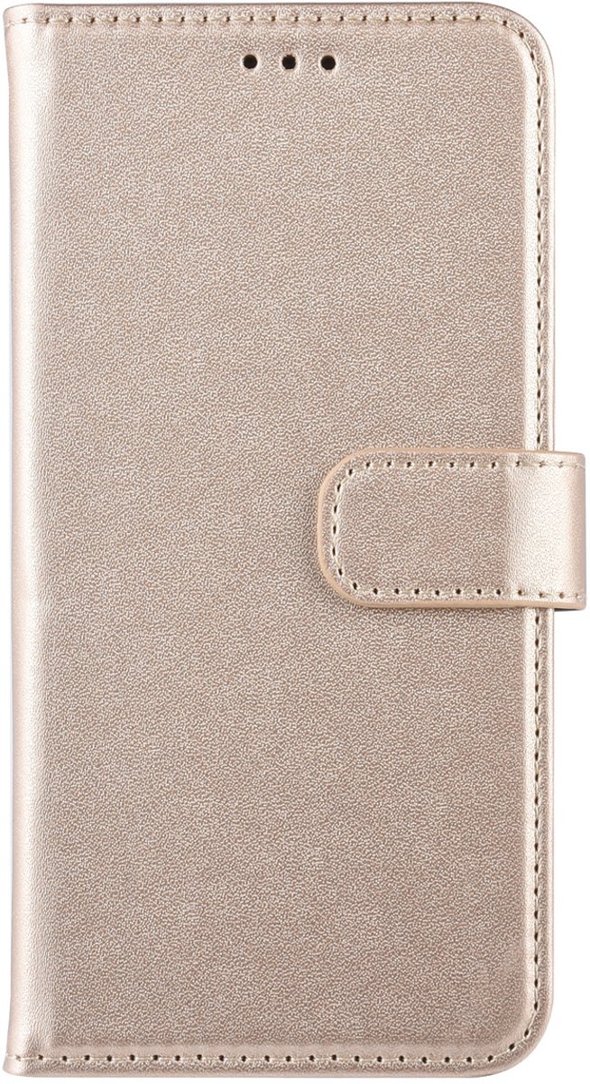 Goud hoesje Huawei P30 Book Case - Pasjeshouder - Magneetsluiting