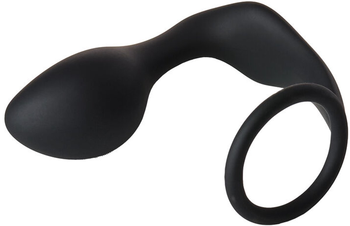 Goedkoopste Dream Toys Buttplug Fantasstic Anal Plug With Cockring Zwart