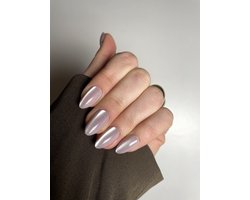 BIMA Nails - Soft Gel Press-On nagels - Cat Eye - Short Almond - Plaknagels met lijm - Zelfklevende nepnagels - Pixie Pop - 30 stuks (15 maten)