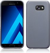 Hoesje geschikt voor Samsung Galaxy A5 (2017), gel case, mat grijs