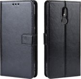 Nokia 3.2 hoesje, 3-in-1 bookcase, zwart - GSM Hoesje / Telefoonhoesje Geschikt Voor: Nokia 3.2