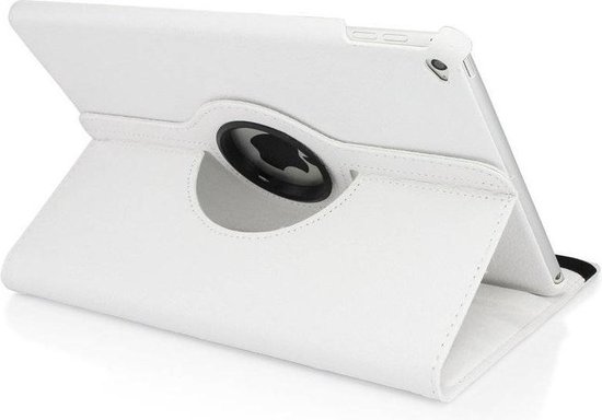 Coque iPad Air 360 degrés en cuir blanc
