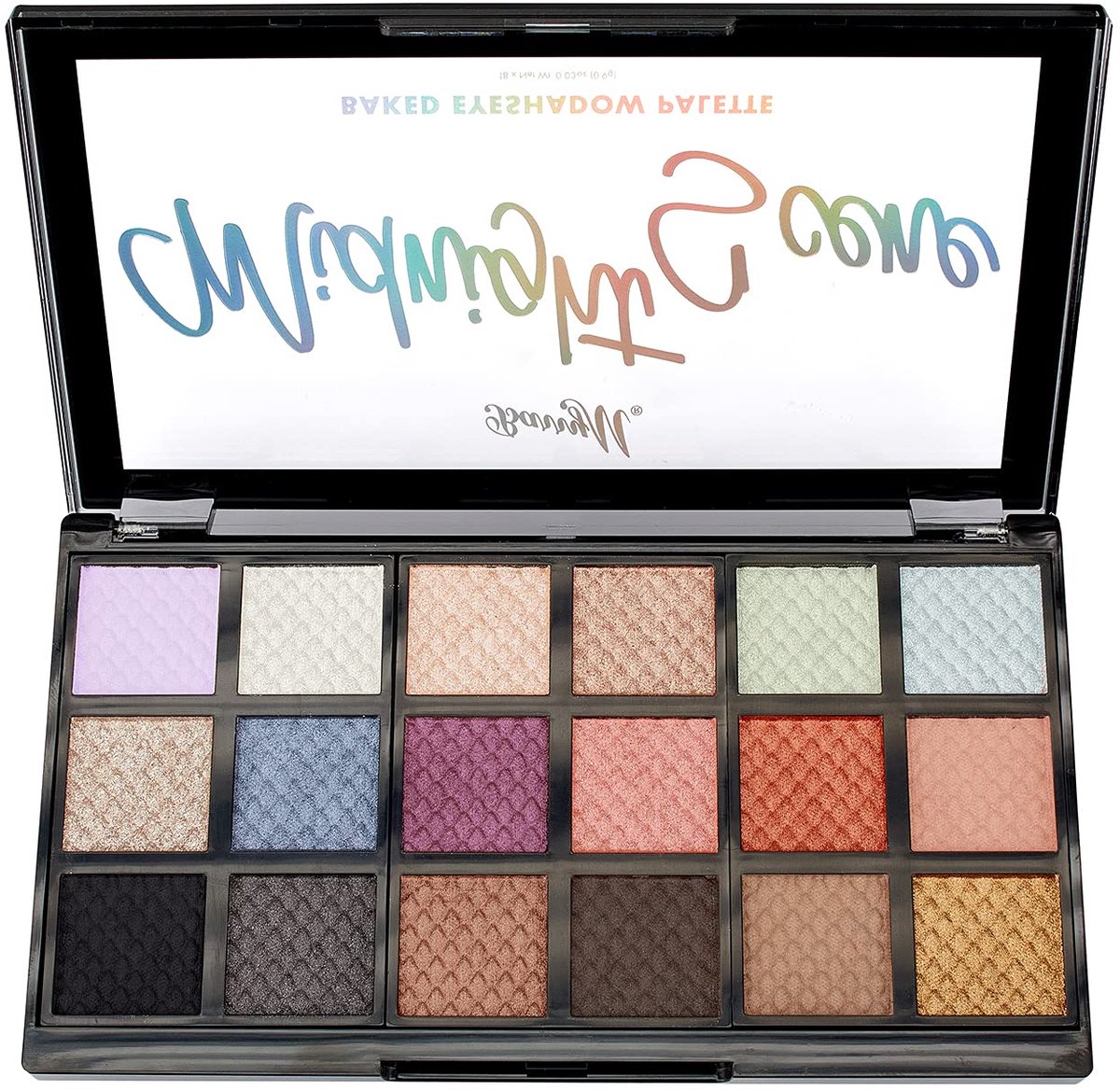 Barry M 18 Color Baked Oogschaduw Palette - Midnight Scene