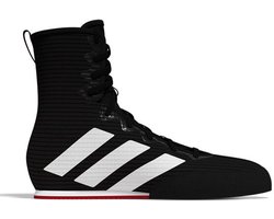 Adidas Box Hog 4 - Boksschoenen - Zwart / Wit / Ruby - 43 1/3