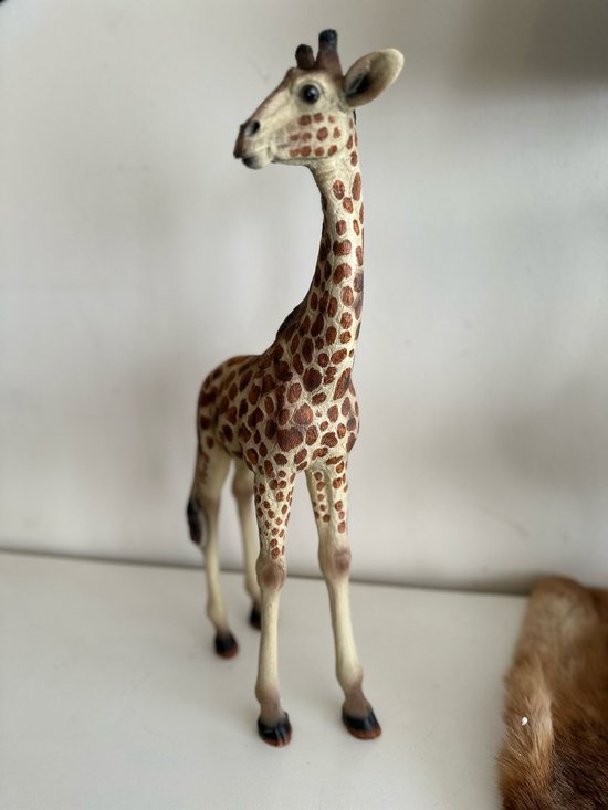Goodyz - Animaux de la jungle - Girafe - debout - Mini Girafe - 55 cm de haut - Couleur originale