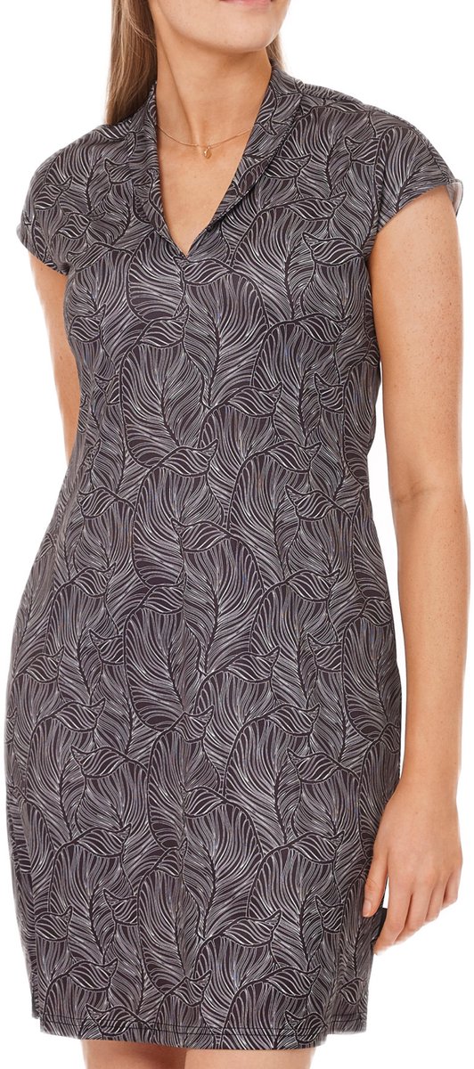 Func Factory dames Jurkje Sandy black leaf maat 40