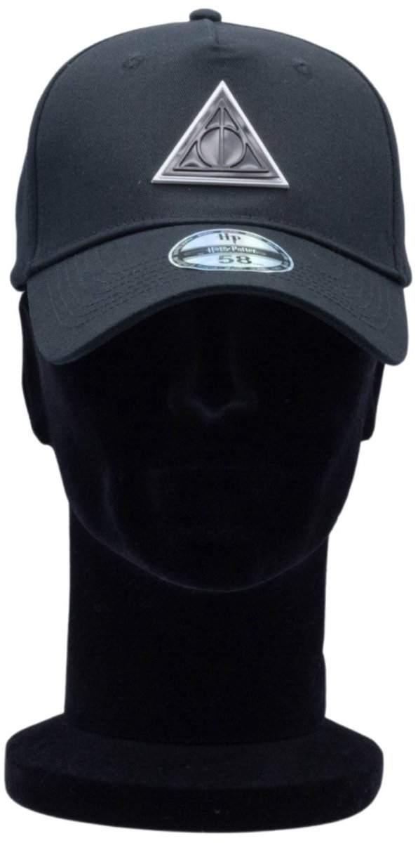 Casquette Harry Potter - DEATHLY HALLOWS PATCH METALLIC