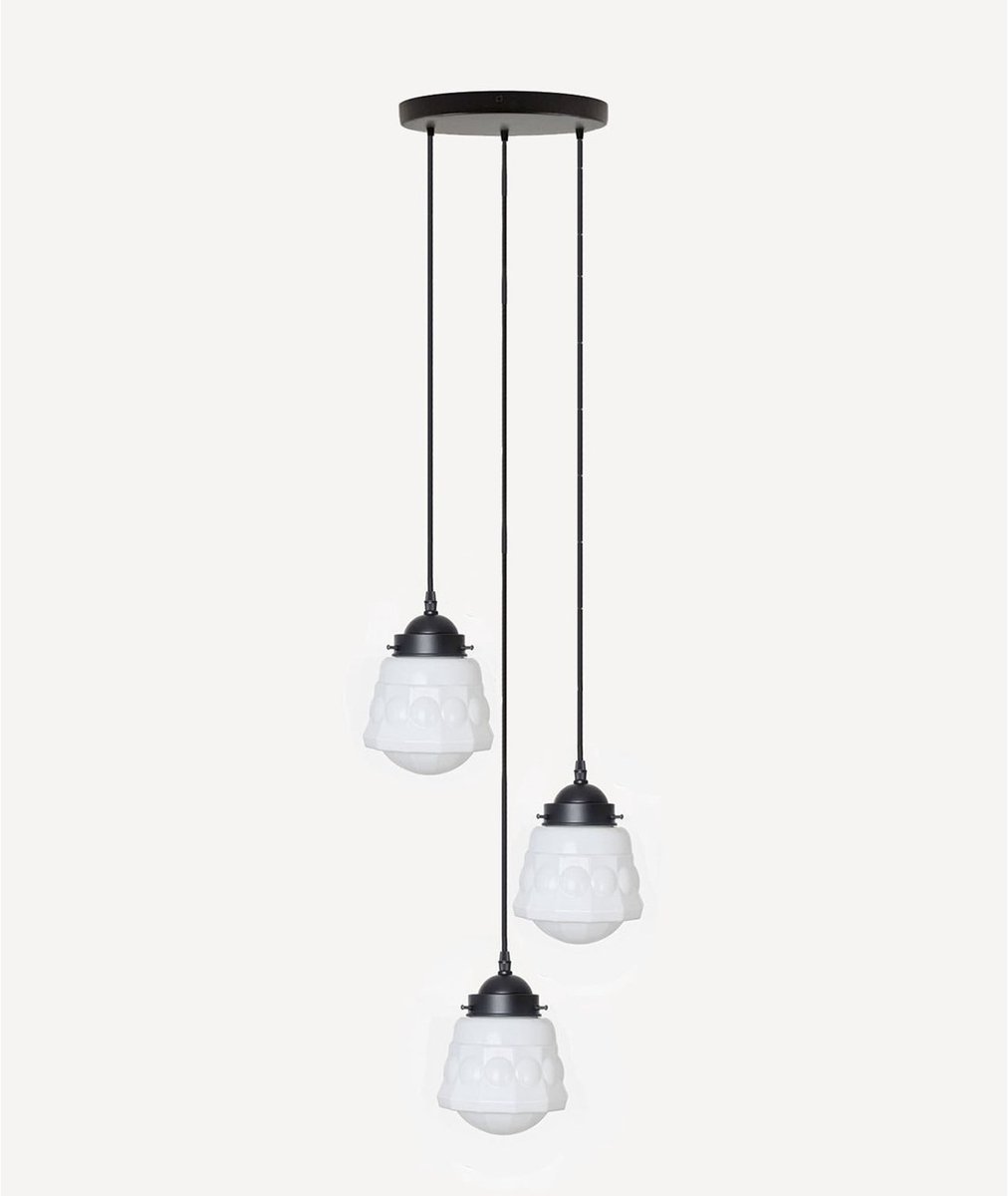 3 lichts hanglamp Weimar - Art Deco Trade