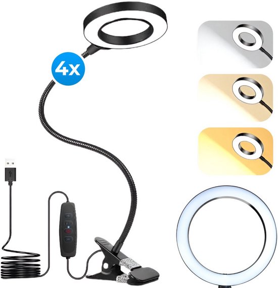 Foto: Staypowered led monitorlamp perfect voor oogcomfort en productiviteit glansvrij traploos dimmen 5 kleuren geheugenfunctie geschikt voor elke monitor ruimtebesparend ontwerp zwart levering sneller dan aangegeven 