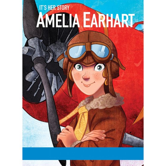 It's Her Story Amelia Earhart - cover