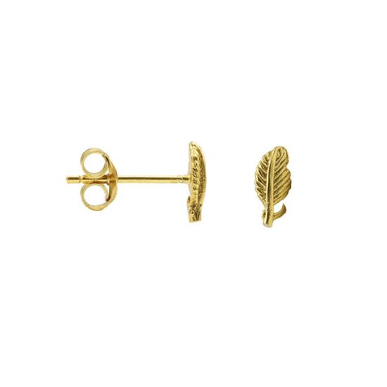 Karma Symbols oorbel M1677 Feather