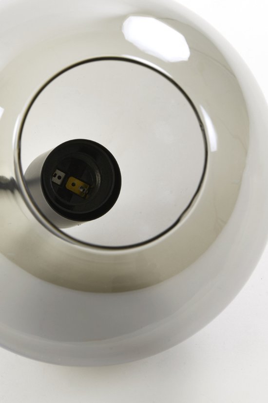 Suspension 10L 124x35x120 cm SUBAR noir mat + verre fumé