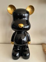 Goodyz - Décoration - Ours - Ours moderne - Noir - Zwart- 50 cm de haut - Disponible en plusieurs couleurs