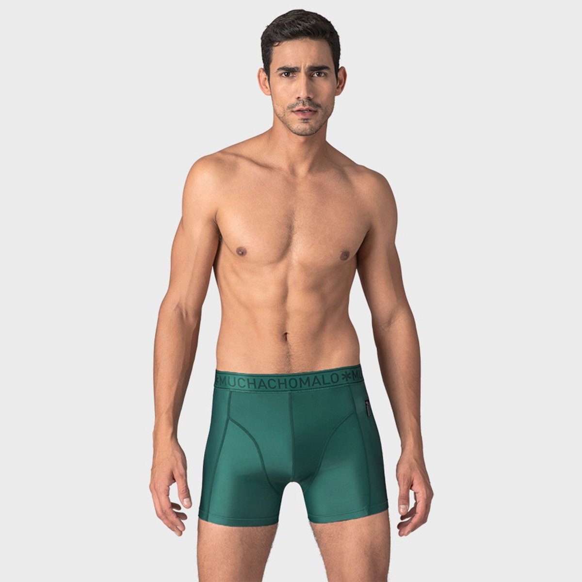 Muchachomalo Heren Thight Zwembroek - 1 Pack - Groen - Mannen Zwembroek — afbeelding 9